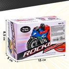 Мотоцикл инерционный «Байкер», МИКС - Фото 8