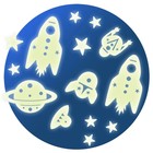 Набор светящихся наклеек Djeco «Космос» - фото 296399341