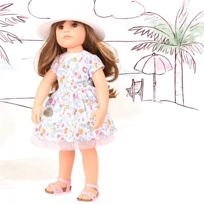 Кукла Gotz «Ханна в летнем наряде», размер 50 см - фото 1903092669