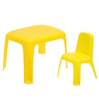 Комплект детской мебели, цвет жёлтый - фото 321346242