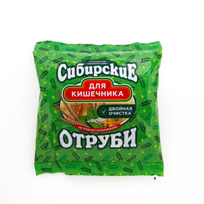 Отруби Сибирские для Кишечника, 200 г - Фото 1