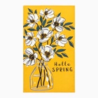 Набор полотенец кухонных «Доляна» Hello spring, 35×60 см -2 шт., хлопок 100%, вафля 160 г/м² - Фото 5
