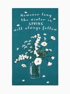 Набор кухонных полотенец «Доляна» Hello spring, 35×60 см -4 шт., 100% хлопок, вафля 160 г/м² - Фото 5