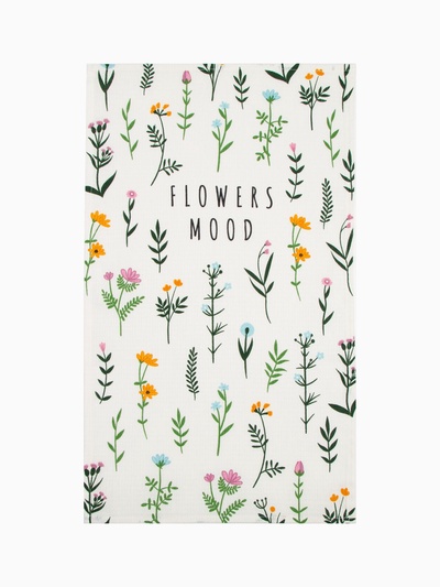 Набор кухонных полотенец «Доляна» Hello spring, 35×60 см -4 шт., 100% хлопок, вафля 160 г/м²