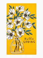 Набор кухонных полотенец «Доляна» Hello spring, 35×60 см -4 шт., 100% хлопок, вафля 160 г/м² - Фото 7