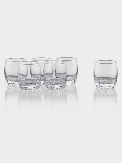 Набор стопок - шотов для водки Paşabahçe Sylvana, 80 мл, 6 шт., стекло, прозрачный