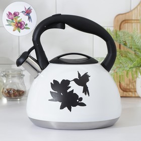 УЦЕНКА Чайник со свистком Доляна «Колибри», 3 л, с индикатором нагрева, индукция 9086828