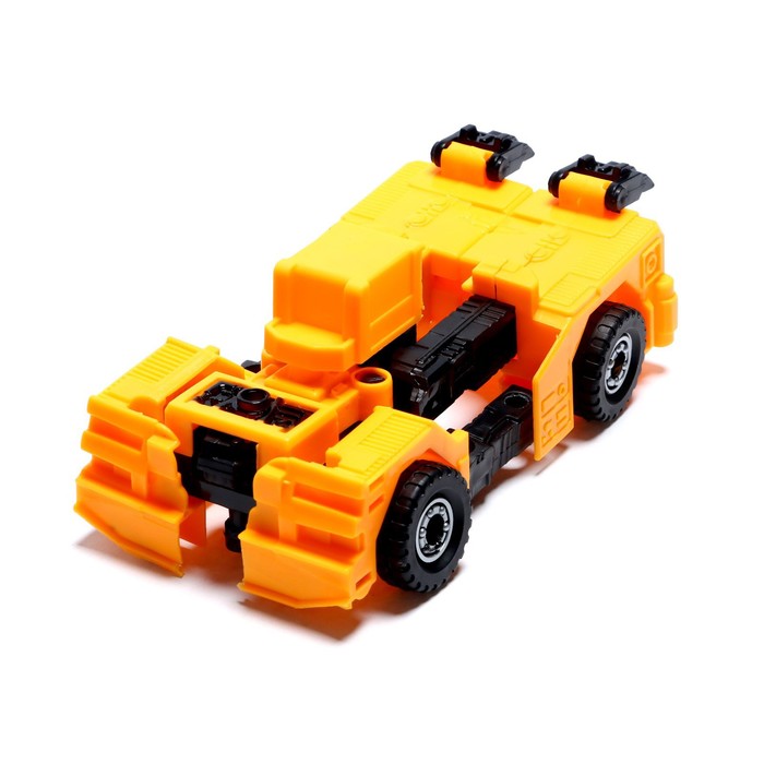 Роботы «Строительный отряд», с трансформацией, собираются в 1 робота, 3 штуки, в пакете 54830