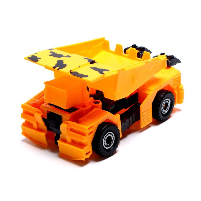 Роботы «Строительный отряд», с трансформацией, собираются в 1 робота, 3 штуки, в пакете 54830