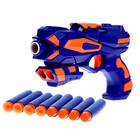 Бластер FROST NOVA, стреляет мягкими пулями, в пакете - фото 24287469