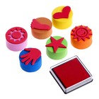 Развивающий набор «Логические задания», со штампами, в пакете (комплект 2 шт) - фото 24242555