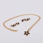 Карнавальный набор «Красотка» ободок, чокер, серьги - фото 38272377