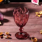 Набор для напитков из стекла «Круиз», 7 предметов: кувшин 1,1 л, 6 бокалов 300 мл, цвет розовый - фото 4354612