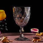 Набор для напитков из стекла «Круиз», 7 предметов: кувшин 1,1 л, 6 бокалов 300 мл, цвет серый - Фото 4