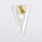 Пакет фасовочный, прозрачный «Морковка», 16×30 см, 25 мкм - Фото 4