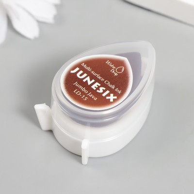 Штемпельная подушка меловая «Кофейный», 4.8×3.5 см