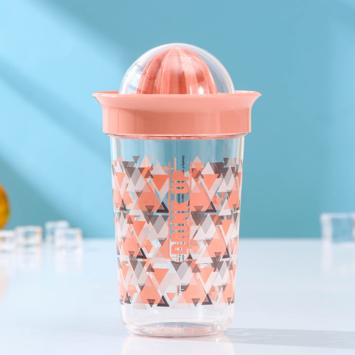 Соковыжималка для цитрусовых ручная Renga «Сомбреро», 600 мл, 11×19 см, тритан, МИКС - Фото 1