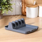 Подставка для крышек и кухонных принадлежностей BARONESS, 14×18×5 см, пластик, МИКС - Фото 1