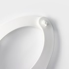 Подставка для губки «Гармония», 13×18×6 см, цвет белый - фото 4354694