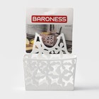 Подставка для губки «Гармония», 13×18×6 см, цвет белый - Фото 6