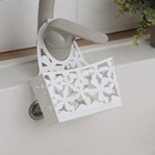 Подставка для губки «Гармония», 13×18×6 см, цвет белый - Фото 5