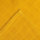Полотенце уголок муслиновое Крошка Я, 75х75 см, цвет горчичный, 100% хлопок, 3-сл, 180 гр/м2 - Фото 9
