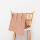 Полотенце муслиновое LoveLife, 50*90 см, пудровый, 100% хл, 3-сл, 180 гр/м2 - фото 24118873