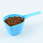 Совок для корма 18 х 9 см, голубой - Фото 3