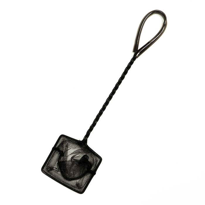 Сачок аквариумный 7.5 см, черный