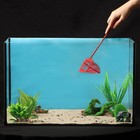 Сачок аквариумный 7,5 см, красный - фото 2112255