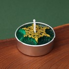 Новогодняя свеча чайная «Зайчик с подковой», без аромата, 4 х 4 х 1,5 см. - Фото 3