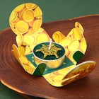 Новогодняя свеча чайная «Зайчик с подковой», без аромата, 4 х 4 х 1,5 см. - Фото 5