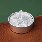Новогодняя свеча чайная «Снежный кролик», без аромата, 4 х 4 х 1,5 см. - Фото 3