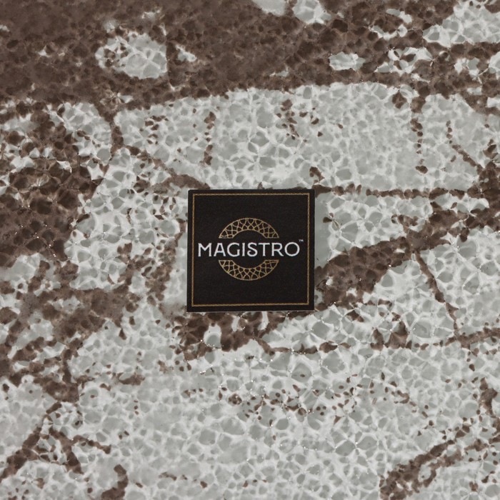 Подставка под ложку Magistro «Мрамор», 24×11×1 см, цвет белый - фото 1908927534