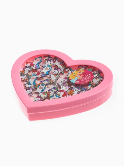 Кольцо детское Выбражулька «Единороги», форма МИКС, разноцветное, безразмерное