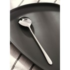 Ложка столовая из нержавеющей стали Magistro Elegance, длина 20,5 см, на подвесе, толщина 2 мм, цвет серебряный - Фото 2