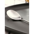 Ложка столовая из нержавеющей стали Magistro Elegance, длина 20,5 см, на подвесе, толщина 2 мм, цвет серебряный - Фото 3