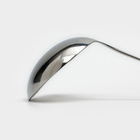 Ложка для соуса из нержавеющей стали Доляна Everyday, 50 мл, 26.5×10 см, толщина 3 мм, серебристая - Фото 6