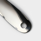 Ложка для соуса из нержавеющей стали Доляна Everyday, 50 мл, 26.5×10 см, толщина 3 мм, серебристая - Фото 7