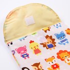 Сумка для хранения подгузников, водонепроницаемая «Зоопарк» - фото 50058256