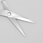 Ножницы маникюрные, прямые, 10,5 см, цвет серебристый/МИКС - Фото 2
