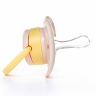 Пустышка ортодонтическая, силикон, от 6 - 12 мес., с колпачком «Левушка» - фото 50058262