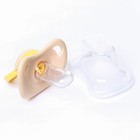 Пустышка ортодонтическая, силикон, от 6 - 12 мес., с колпачком «Левушка» - фото 50058261