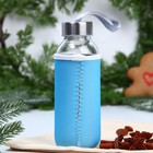 Бутылка для воды в чехле новогодняя «Согревайся этой зимой», 350 мл - Фото 3