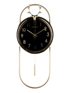 Часы настенные интерьерные «Олень», серия: Маятник, бесшумные, плавный ход, 69×30 см, d=26 см, от батареек 2хАА - Фото 3