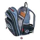 Рюкзак каркасный 35 х 28 х 15 см, Across 178, наполнение: мешок, пенал, синий ACR22-178-1 - фото 21640313