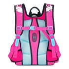 Рюкзак каркасный 35 х 28 х 15 см, Across 178, наполнение: мешок, пенал, розовый ACR22-178-5 - фото 21640363