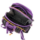 Рюкзак каркасный 35 х 28 х 15 см, Across, наполнение: мешок, пенал, брелок, фиолетовый - Фото 11