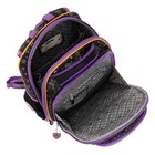 Рюкзак каркасный 35 х 28 х 15 см, Across, наполнение: мешок, пенал, брелок, фиолетовый - Фото 7