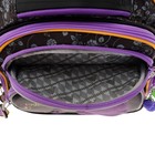 Рюкзак каркасный 35 х 28 х 15 см, Across, наполнение: мешок, пенал, брелок, фиолетовый - Фото 9
